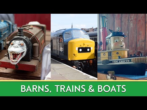Barns, Trains & Boats | Tram's Travels | Vlog