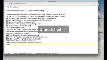 Spring 14 - iOS Application Development - 19