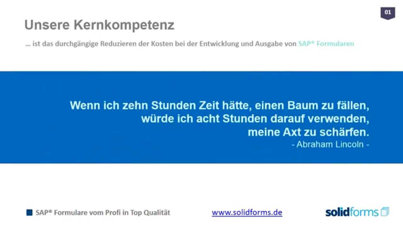 Migration from SAP Script und Smart Forms to Adobe Forms