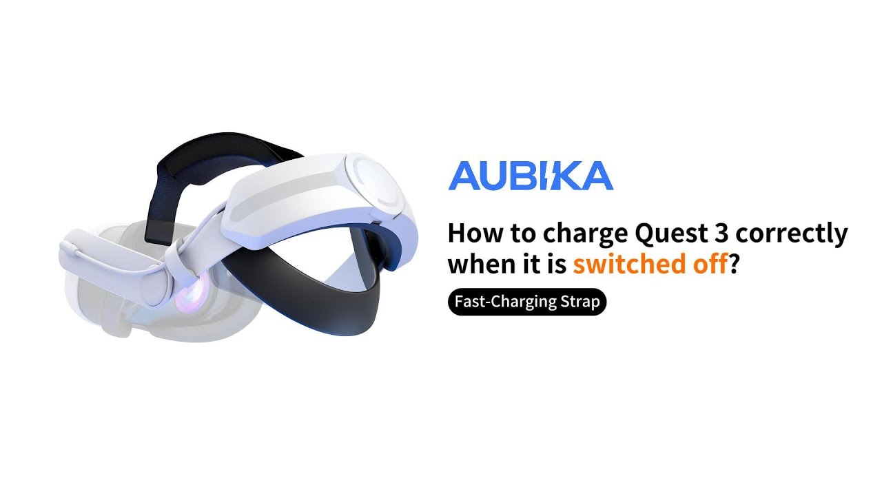 How to charge Quest 3 correctly when it is switched off? 