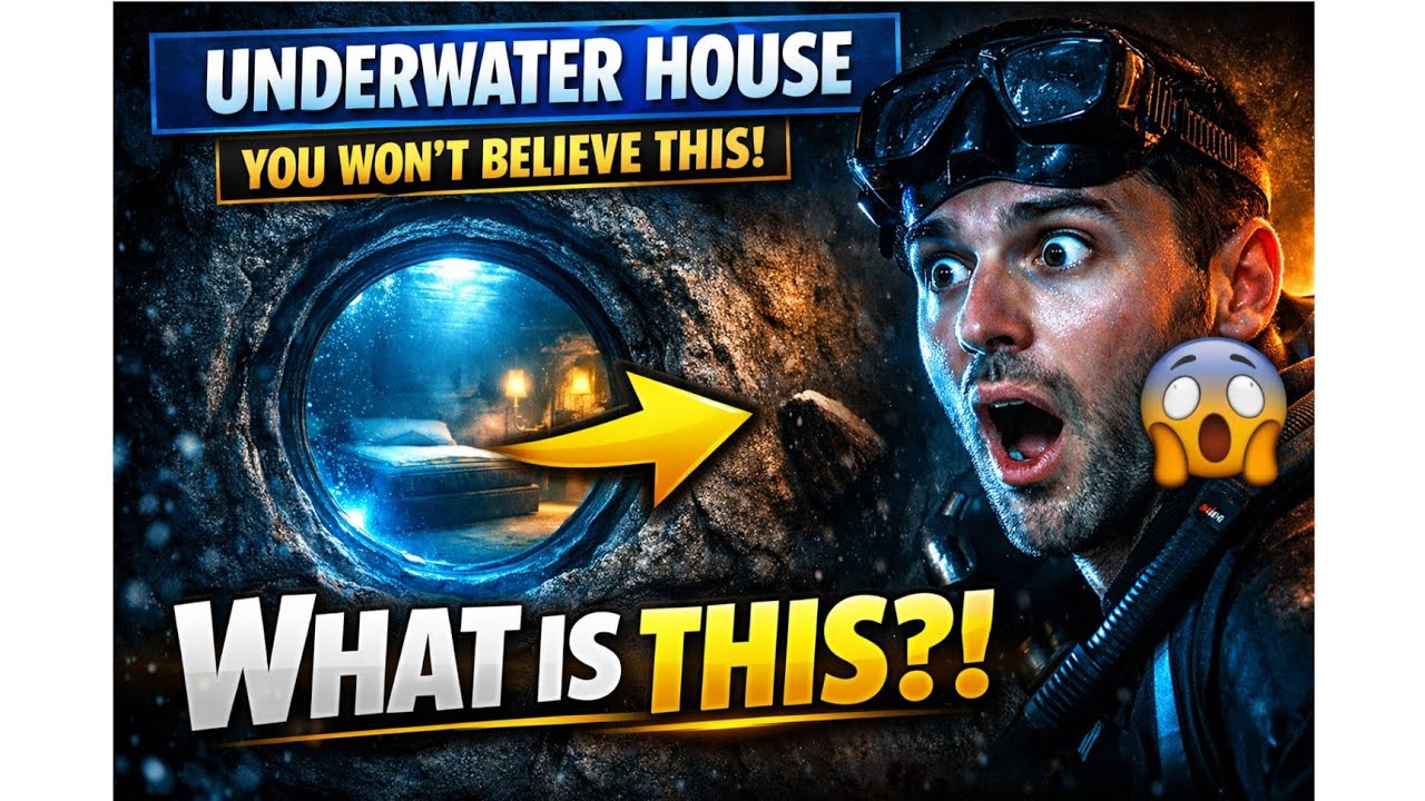 Diver Discovers Mysterious Underwater Tunnel | Ocean Exploration