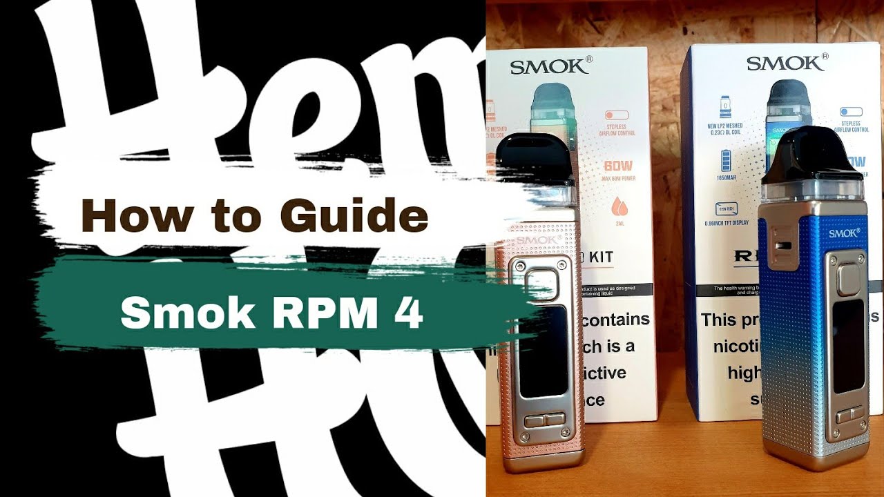 smok rpm 4 review Smok RPM 4 Review - Stunning Little Flavour Monster!