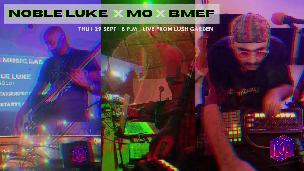 BMEF and Noble Luke // Goa Music Lab // LIVE from Lush Garden, Arambol