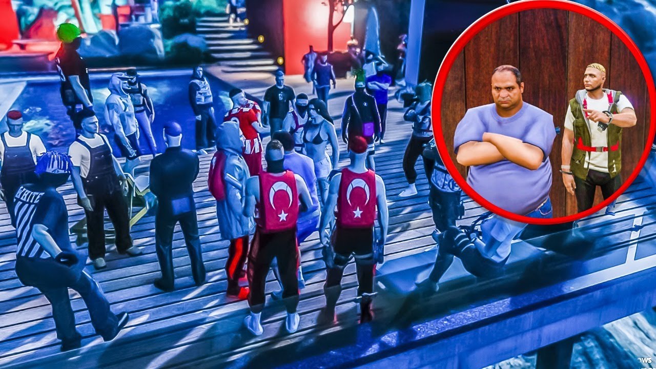 FIZ UMA FESTA NA MINHA CASA NOVA E DEU RUIM - GTA RP