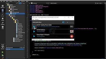 Qt QML Online Radio using BASS Audio Library