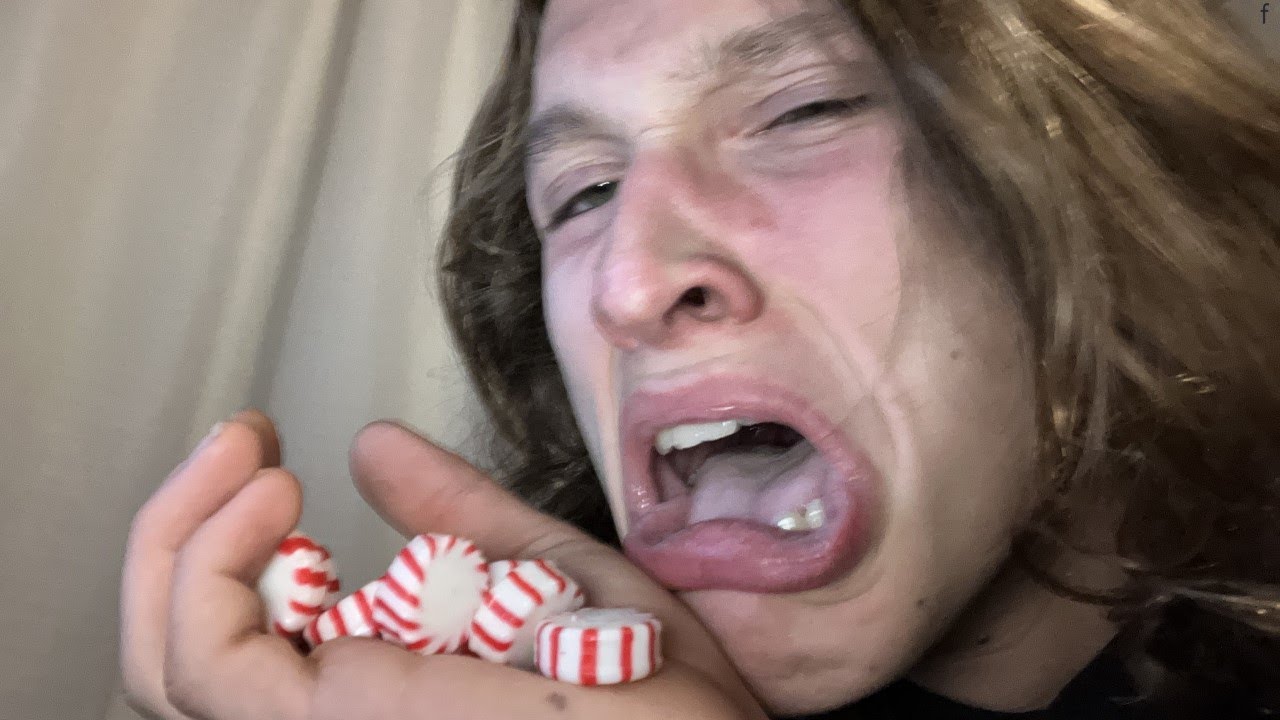 eating 10 mints YouTube