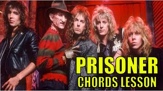 DOKKEN 🔥 Prisoner (1987) 🔥 George Lynch Chord Lesson