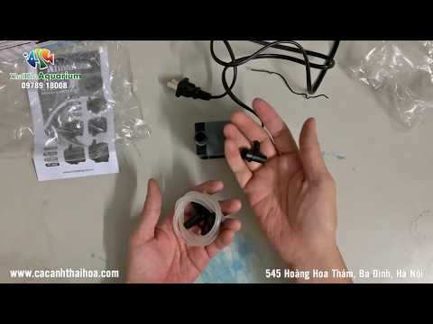 Video Giới thiệu máy bơm bể cá Atman AT 302S - 5w - 450l/h - youtube