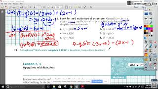 5 1 Operations on Functions Part 1