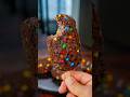 High Protein Cosmic Brownie Ice Cream Bars! Only 123 Calories!🍫🍪🍦#food #shorts #highproteinrecipes
