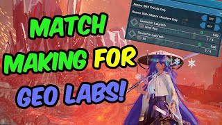 [PSO2:NGS] Party Finder For Geometric Labyrinth!