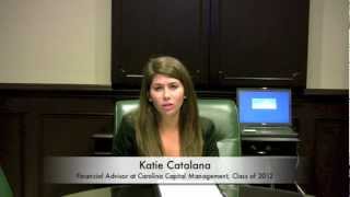 Katie Catalana -- College of Charleston Certified Financial Planning Program