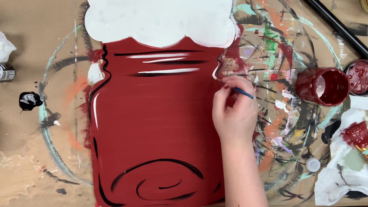 Cotton Mason Jar Decor Step by Step Video Tutorial