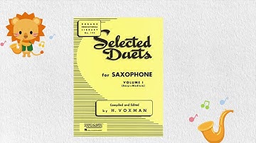 Selected Duets for Saxophone vol1  #6 (Autumn)