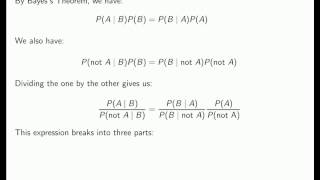 Probability and Statistics 010 Bayes Theorem Version 1