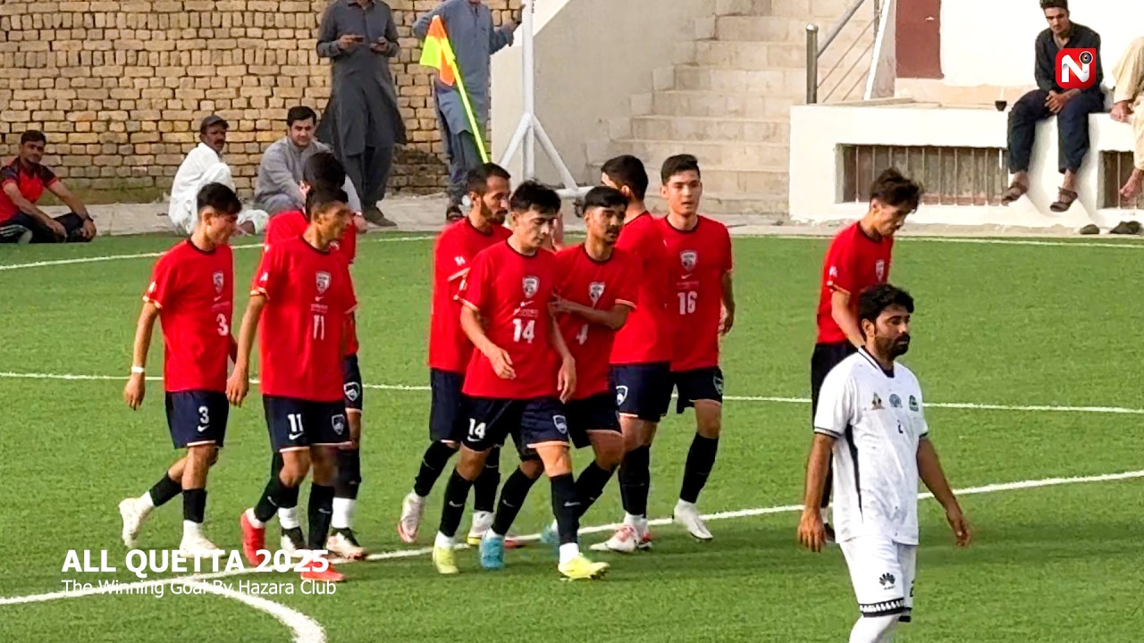 The Winning Goal By Hazara Club