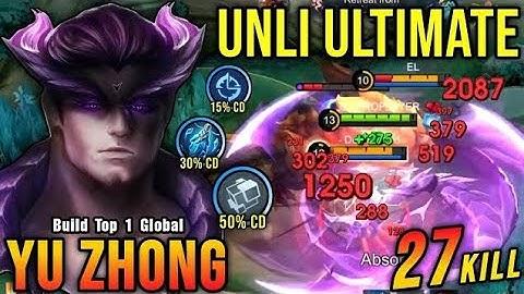 Yu Zhong High damage build #yuzhong #yuzhonggameplay #gamingvideos #gameplay