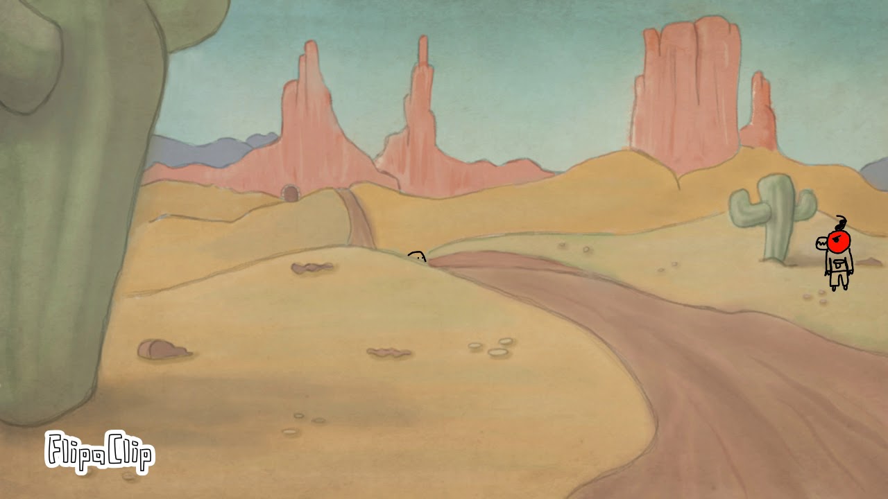 How Dinder Dale lose his hair(flipaclip animation)