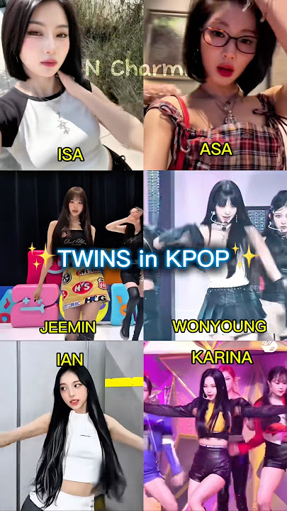 WONYOUNG & JEEMIN, ASA & ISA, KARINA & IAN #shorts #h2h #aespa #izna #ive #babymonster #stayc