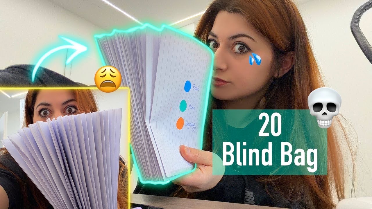 20 BLIND BAG yapıyorum😭 (vallah gebertirim)