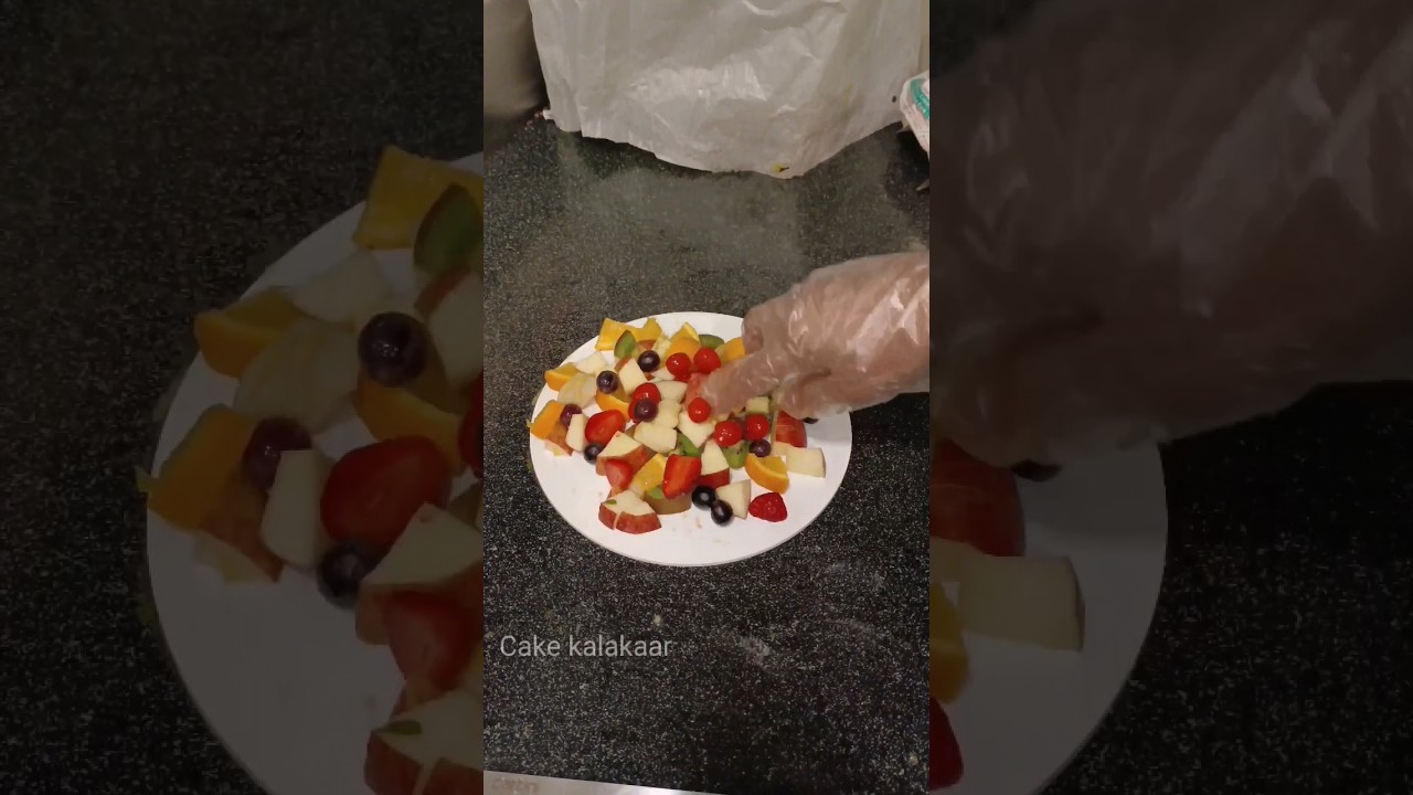 Fruits Cake amazing fruit cake decoration 😳👌