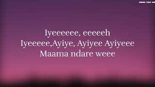 Ndare - Cecile kayirebwa(kinyarwanda to English translation) lyric video