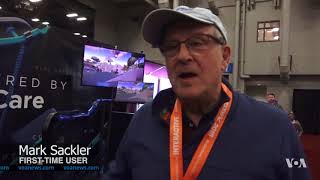 High-Tech Treadmill Uses Virtual Reality to Encourage Cardiovascular Fitness