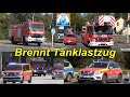 [Brennt Tanklastzug A40 & Dachstuhl gleichzeitig]  Großalarm Feuerwehr Oberhausen / Mülheim