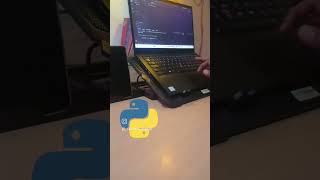 Day 1 of learning Python with @CodeWithHarry. Aaj setup kiya, VS Code