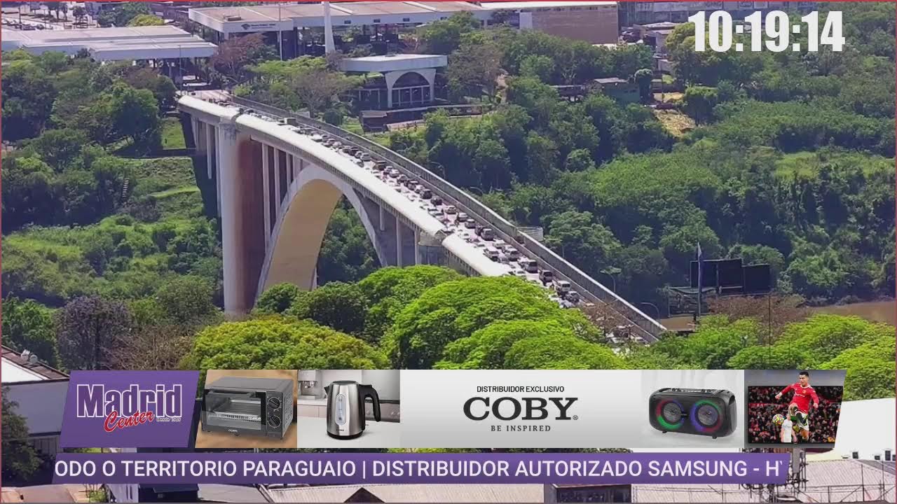 Ponte da Amizade ao vivo YouTube Ponte da Amizade ao vivo YouTube