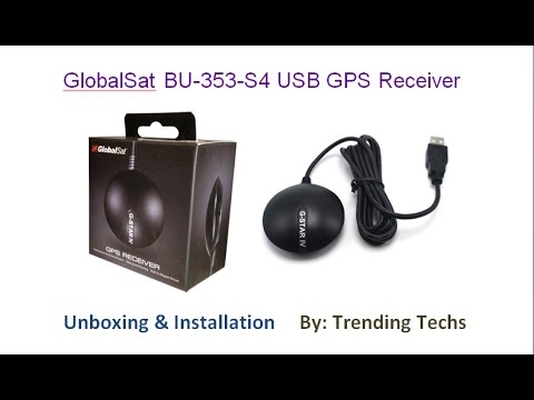 globalsat bu 353 sirf iii usb gps receiver
