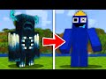 we remade every mob into rainbow friends in minecraft