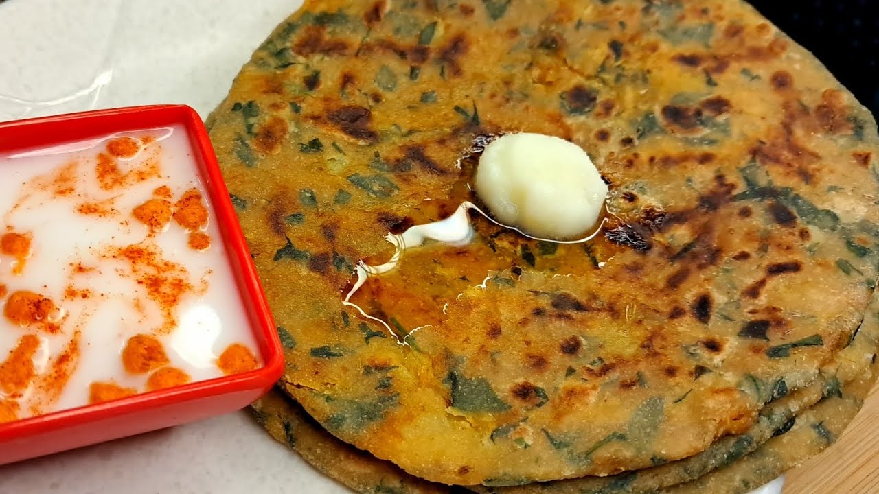 आलू मेथी पराठा | Aloo Methi Paratha Recipe | Easy Breakfast Recipe