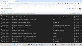 Google cloud shell - перве знакомство