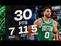 Jayson Tatum Passes Larry Bird with Historic 30 PTS &amp; 11 AST Playoff Game | April 26, 2026