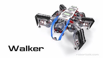 EV3 Walker multi-module robot from Roboriseit!