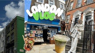 London Vlog💌-How to spend a day in london! Notting Hill, Camden Town and more🫖🚠🛍️