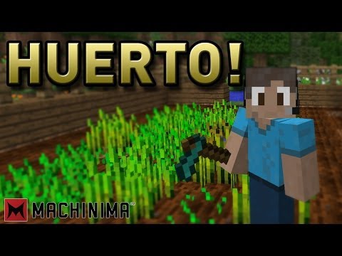 CÓMO HACER UN HUERTO EN MINECRAFT | Plantar de la manera más Eficaz | Versiones 1.7.10...