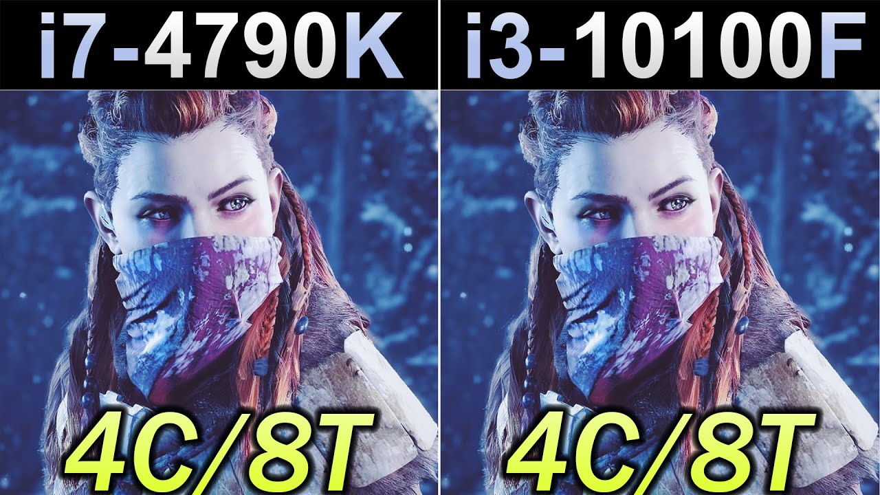 i7-4790K (4.6GHz) Vs. i3-10100F | RTX 3080 and RTX 2060 Super | 29