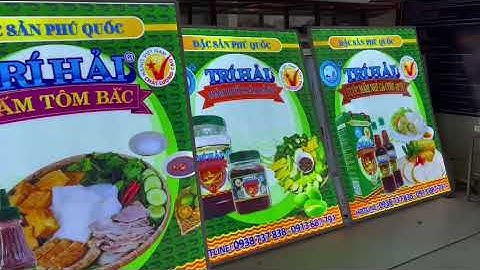 Chuyên thi công bảng hiệu Hộp đèn siêu mỏng tại Phú Quốc