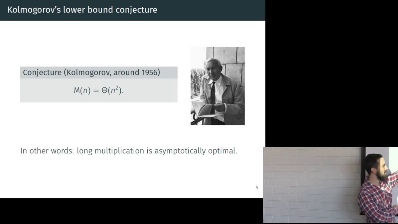 Integer Multiplication In Time O n Log N YouTube Integer multiplication in time o n log n youtube
