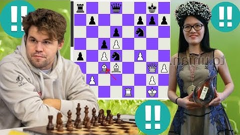Magnus Carlsen vs Hou Yifan 18