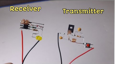 How to make wireless transmitter Receiver circuit.