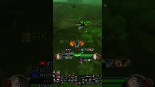 2v3 with @Hotnsweet #outplayed #skills #clutch #worldofwarcraft #wow #classic #pvp #mmo #druid