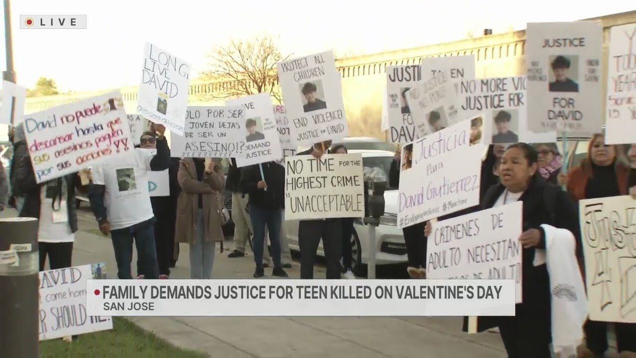 Family demands justice for teen killed on Valentine's Day in San Jose ...