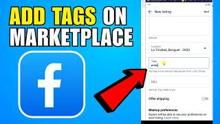 How To Add Tags On Facebook Marketplace (2026) (New Update)