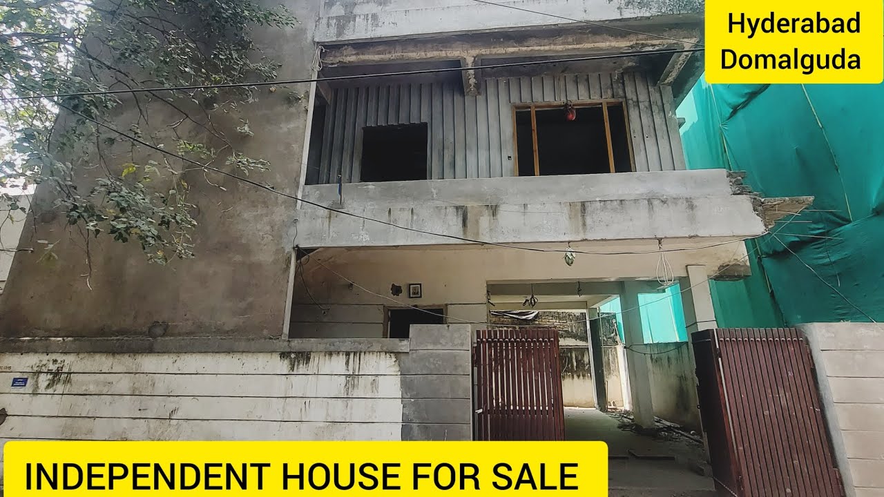 Hyderabad Domalguda Independent House For Sale East facing 142 Square
