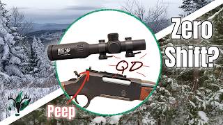 Do Quick Detach Scopes Hold Zero? -  Range Tested