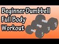 Dumbbell full body workout for beginners  dumbbell workout exercises for beginners