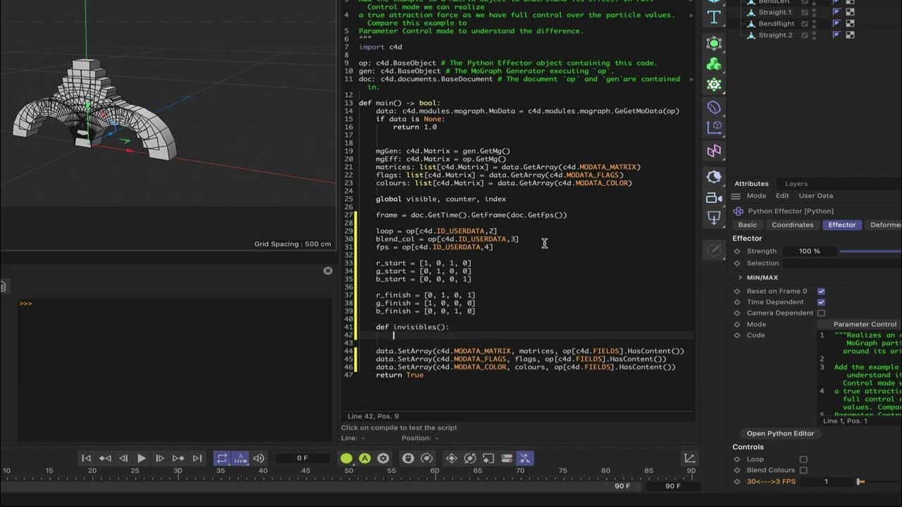 Cinema 4D Python Tutorial 22: Stop-Motion Effector - YouTube